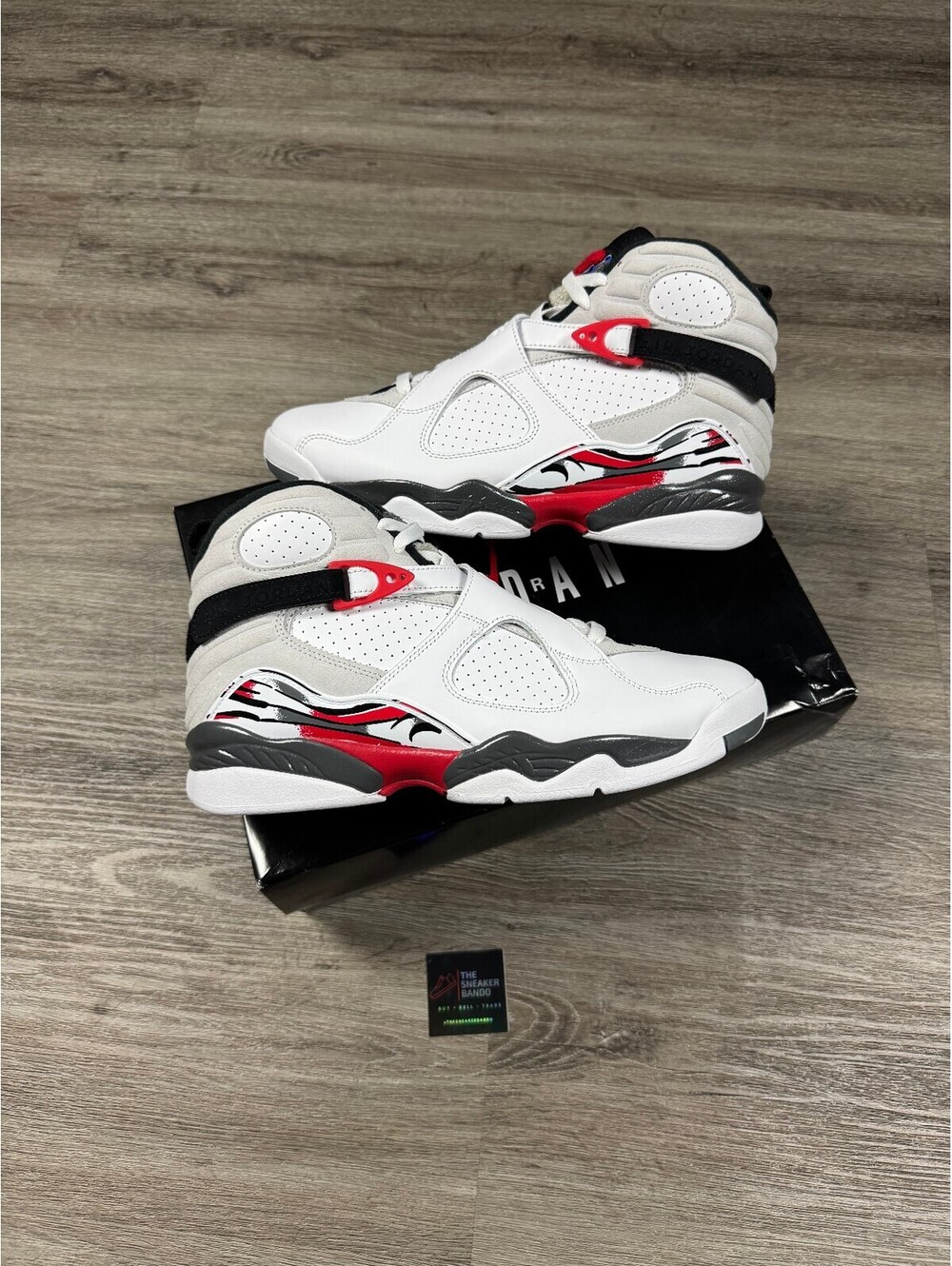 Size 10 - Jordan 8 Retro White True Red Bugs Bunny (2025)